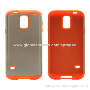 Samsung Galaxy S5 2-in-1 TPU Hybrid Impact Dual Layer Hard PC Cover